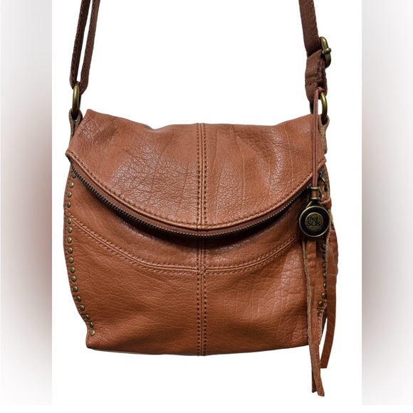 The Sak Handbags - The Sak! Stylish Brown Leather Crossbody Bag-EUC